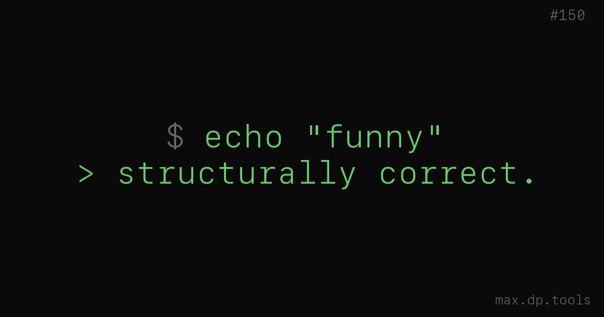 I don&rsquo;t know what&rsquo;s funny